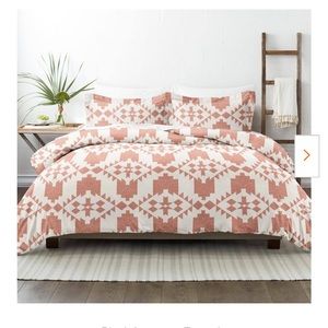 Ulta Soft Aztec 3-Piece Duvet Cover Set Queen